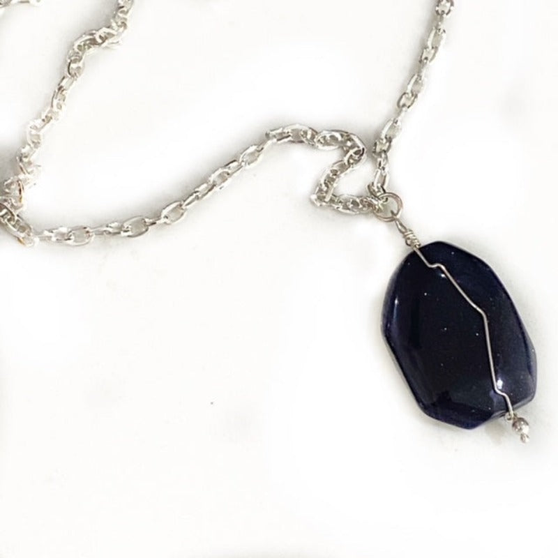 Long chunky pendant necklaces outlet