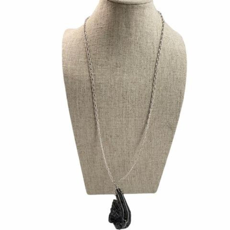 Astrolite Chunky Teardrop Wire-wrapped Pendant with 26
